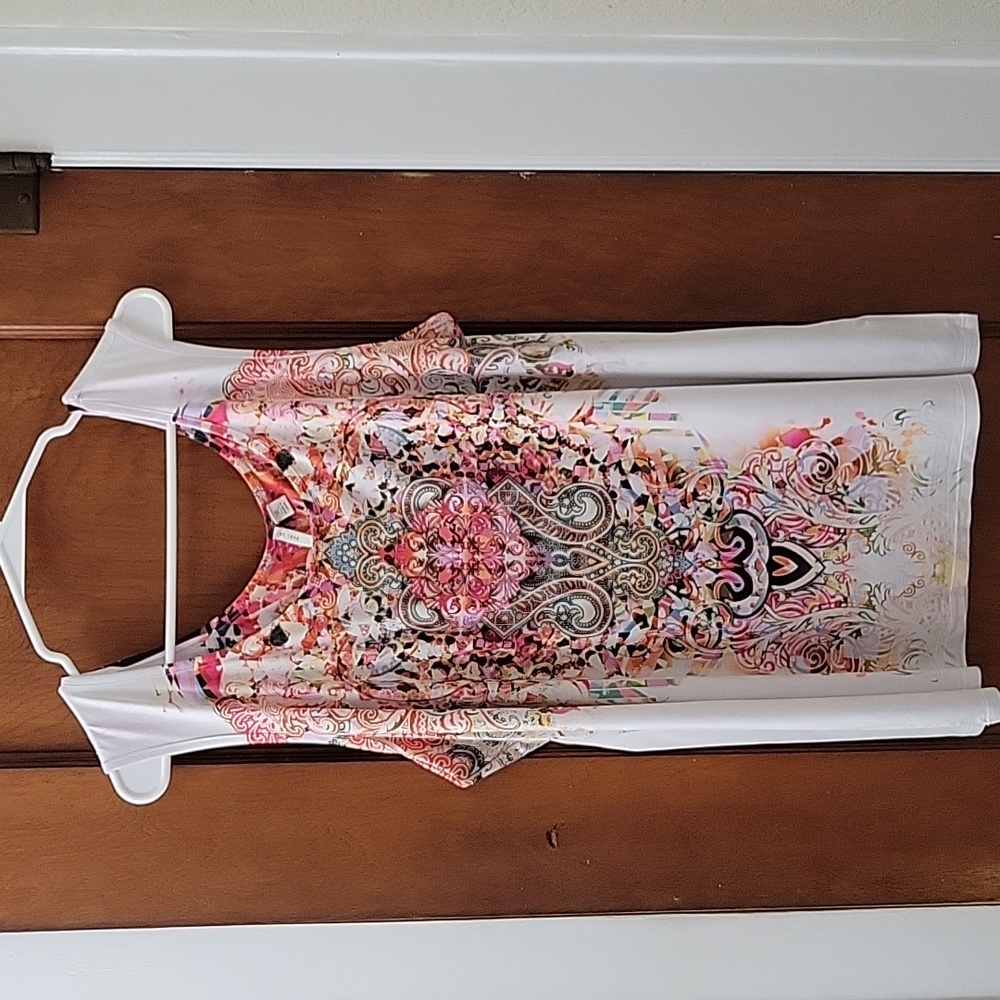 Womens Top with Henna design